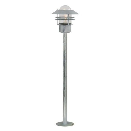 Nordlux BLOKHUS 25078031 Tolppa IP54, E27 Galvanoitu