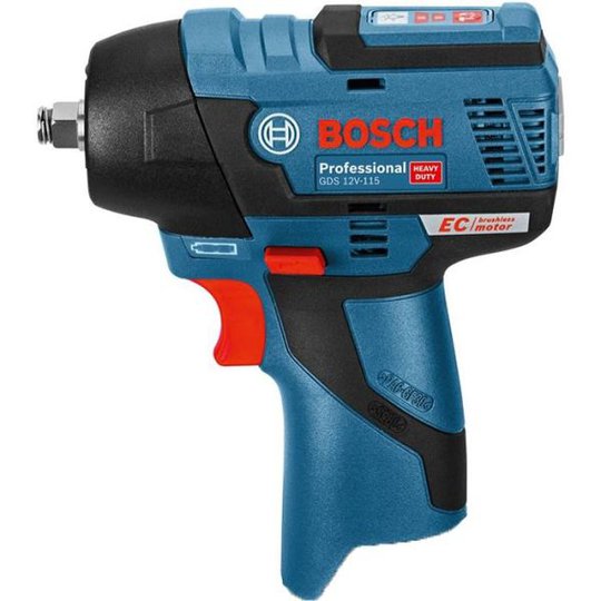 Bosch GDS 12V-115 Mutterinväännin sis. L-BOXX, ilman akkuja ja laturia
