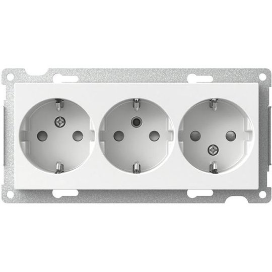 Schneider Electric Exxact WDE002278 Seinäpistorasia maadoitettu, 3-osainen