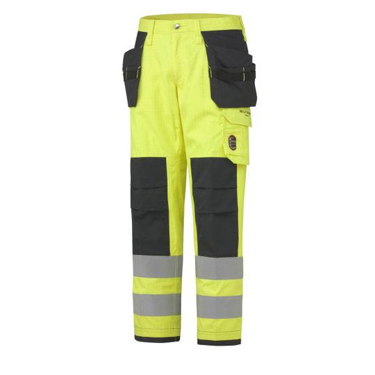 Helly Hansen Workwear Aberdeen Työhousut huomioväri, keltainen/graniitinharmaa C50