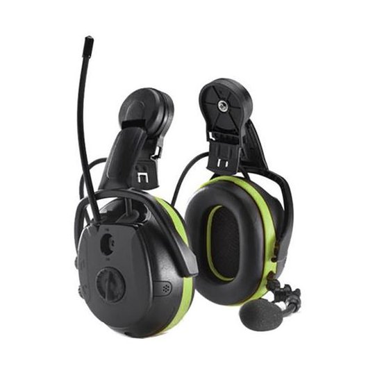 Hellberg Synergy Multipoint Kuulosuojain Bluetooth ja kypäräkiinnitys