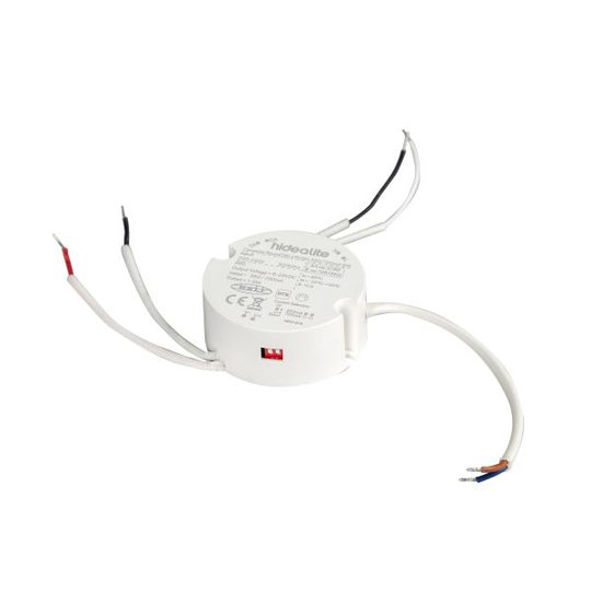 Hide-a-Lite Round Muunnin Dali/Push, 350/700 mA, 9 W