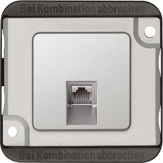 Schneider Electric MTN465760 Keskiölevy 1x8 JR45, panssari