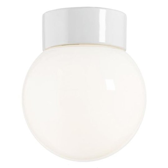 Ifö Electric 6012-840-10 Kattovalaisin kiiltävä, valkoinen, suora, IP20, LED