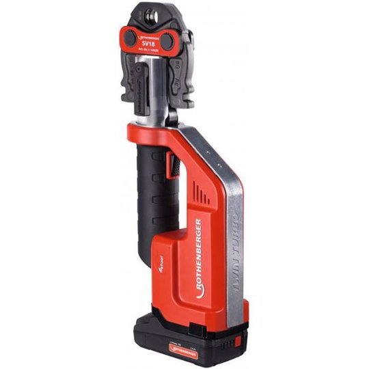 Rothenberger Romax Compact TT Puristustyökalu sis. 2,0 Ah:n akun ja laturin