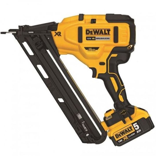 Dewalt DCN650P2 Dyckertnaulain sis. 5,0 Ah:n akut ja laturin