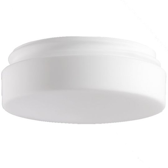 Ifö Electric Opus 200/100 Lasikupu matta opaali, 56 x 200 mm.