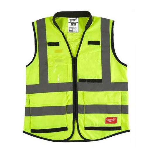 Milwaukee Hi Visible Premium Turvallisuusliivi Hi-Vis, keltainen S/M
