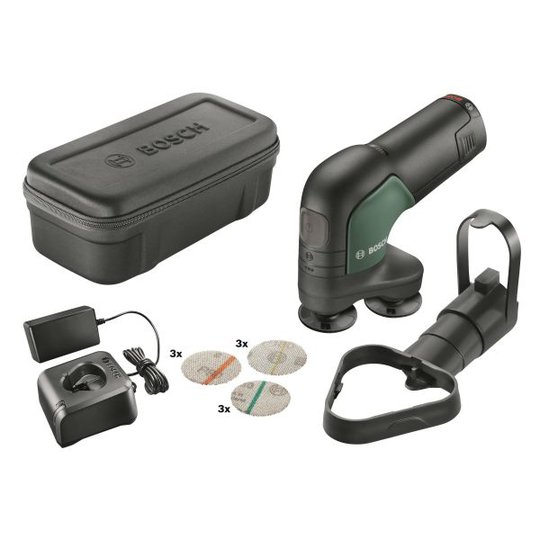 Bosch DIY Easy Curv Sander 12 Hioma- ja kiillotuskone 2,5 Ah akulla ja laturilla