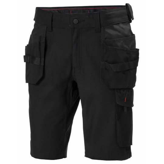 Helly Hansen Workwear Oxford Työshortsit musta, stretch C44
