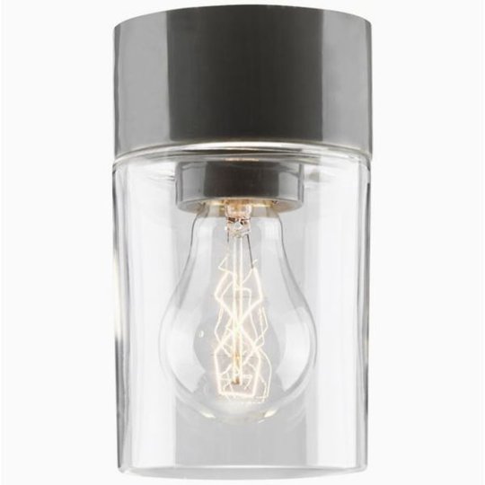 Ifö Electric Opus 100/175 Kattovalaisin IP44, E27, kirkas Harmaa