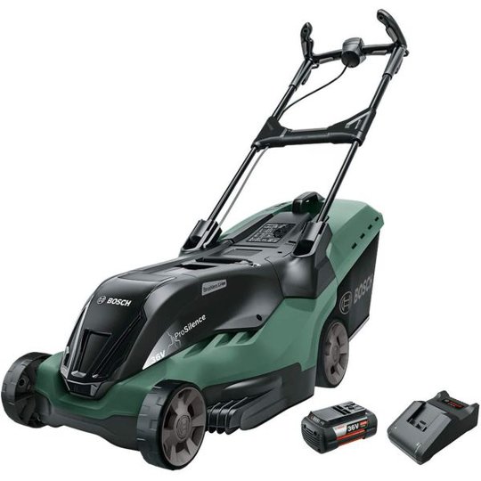 Bosch DIY Advanced Rotak 36-850 Ruohonleikkuri 6,0Ah akulla ja laturilla