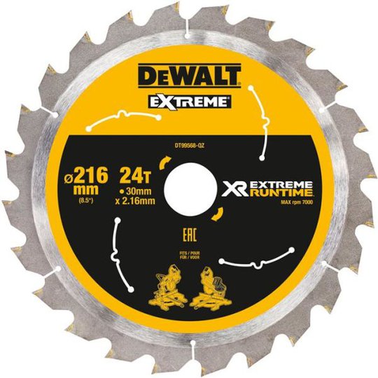 Dewalt DT99568 Sahanterä 24T