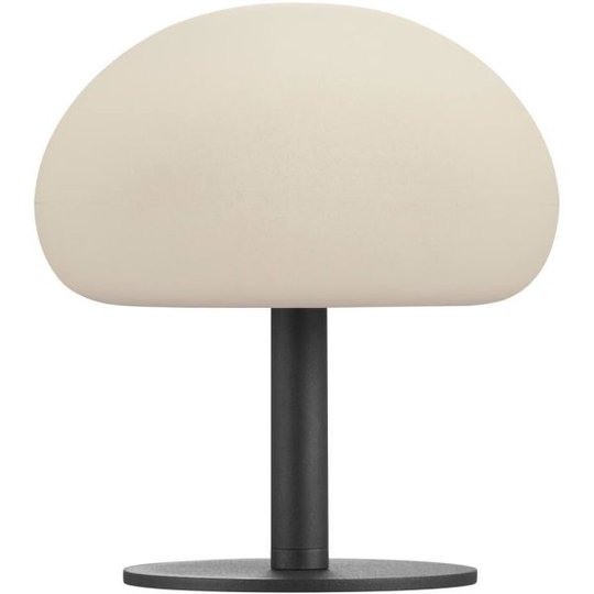 Nordlux SPONGE 2018135003 Pöytävalaisin 4,8 W LED, IP65, musta/valkoinen Halkaisija: 200 mm