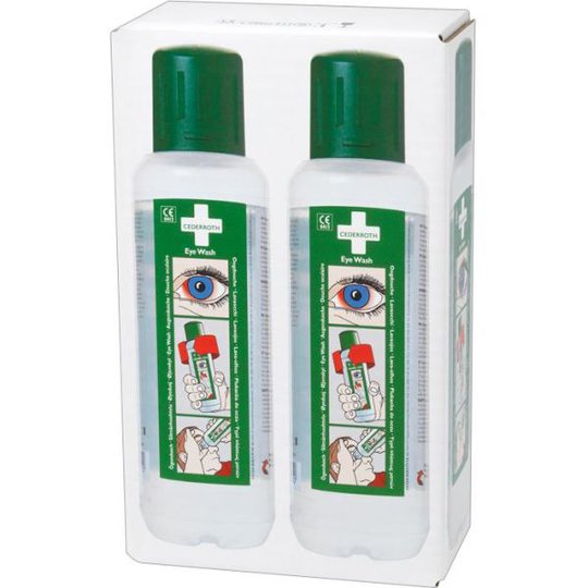 Cederroth 725200 Silmähuuhde 500ml, 2 kpl