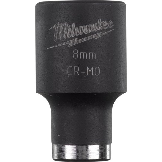 Milwaukee Shockwave Impact Duty Voimahylsy 1/2" kiinnitys, lyhyt 8 mm