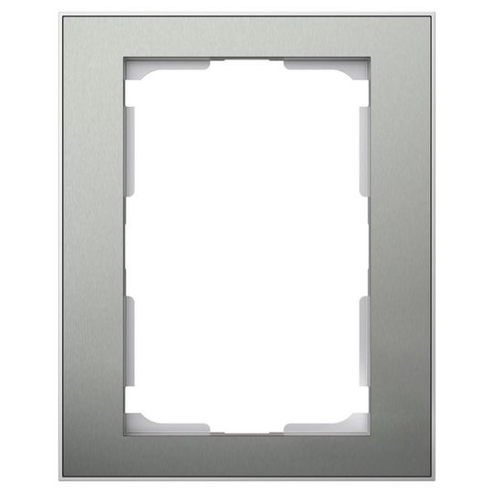Elko EKO06180 Yhdistelmäkehys sininen metalli/alumiini, 1 ½ lokeroa 1 x 1½ lokeroa