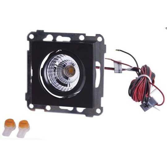 Elko EKO05787 Downlight-valaisin 4W, 500MA, 3000K Musta