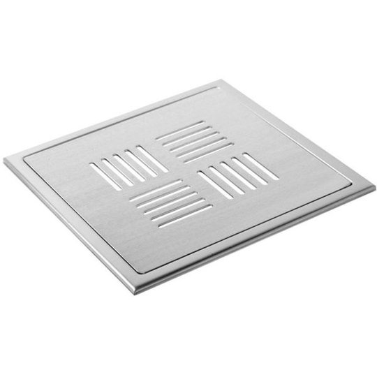 TEBO Details New York Lux Lattiakaivon siivilä 200x200 mm ilman syvennyksiä