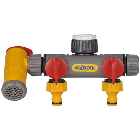 Hozelock 2250 Flowmax Hanaliitin kolmikanavainen