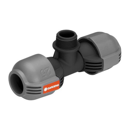 Gardena 2787-20 T-liitin 25 mm x 3/4", ulkokierre