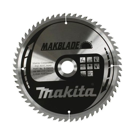 Makita B-09020 Sahanterä 60T