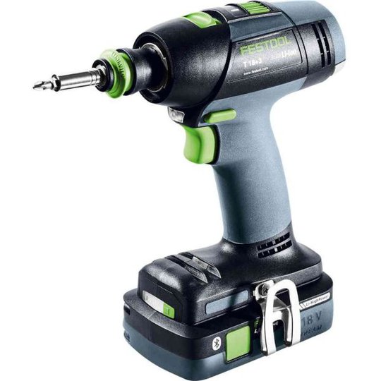 Festool T 18+3 HPC 4,0 I-Plus Ruuvinväännin sis. akut ja laturin