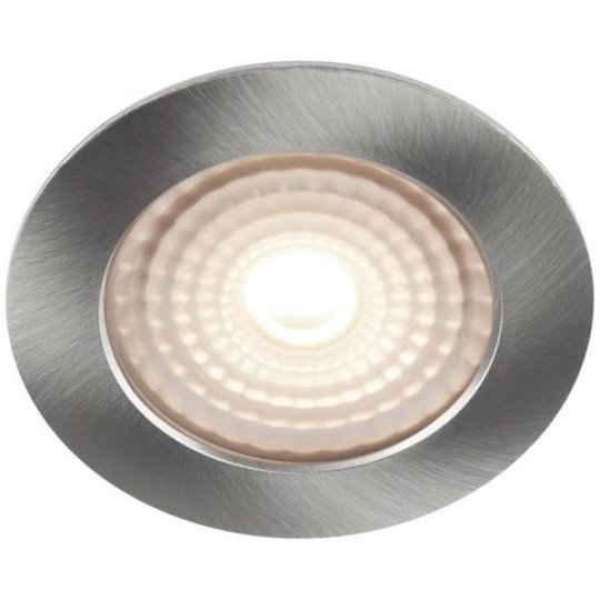 Hide-a-Lite 1202 Comfort Mini downlight -valaisin 3,2W, harjattu teräs 2700K
