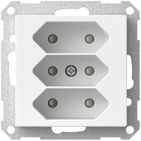 Schneider Electric Exxact WDE002279 Seinäpistorasia 3-osainen euro